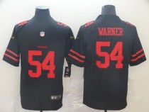 Nike San Francisco 49ers #54 Warner Black Vapor Untouchable Limited Jersey