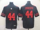 San Francisco 49ers #44 Kyle Juszczyk Black Vapor Untouchable Limited Jersey