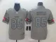 Men's San Francisco 49ers #85 George Kittle 2019 Gray Gridiron Team Logo Limited Jersey