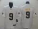 Men's New Orleans Saints #9 Drew Brees White 2019 100th Season Golden Edition Limited Jersey
