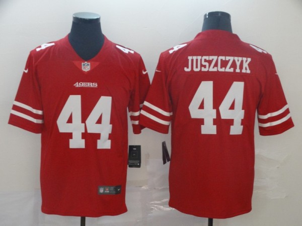 San Francisco 49ers #44 Kyle Juszczyk Red Vapor Untouchable Limited Jersey