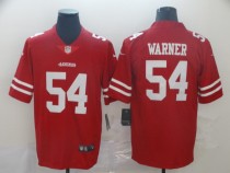 Nike San Francisco 49ers #54 Warner Red Vapor Untouchable Limited Men's Jersey