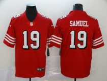 Nike San Francisco 49ers #19 Samuel Red Color Rush Limited Jersey