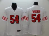 Nike San Francisco 49ers #54 Warner White Rush Vapor Untouchable Limited Jersey
