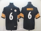 Men's Pittsburgh Steelers #6 Devlin Hodges Black Vapor Untouchable Limited Jersey