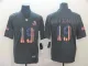 Men's Pittsburgh Steelers #19 JuJu Smith-Schuster Grey 2019 Salute To Service USA Flag Limited Jersey
