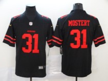 Men's 49ers #31 Raheem Mostert Black Vapor Untouchable Limited Jersey