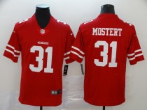 Men's 49ers #31 Raheem Mostert Red Vapor Untouchable Limited Jersey