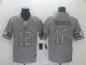 Men's Green Bay Packers #12 Aaron Rodgers 2019 Gray Gridiron Team Logo Limited Jersey