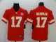 Men's Kansas City Chiefs #17 Mecole Hardman Red Vapor Untouchable Limited Jersey