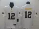 Men's Green Bay Packers #12 Aaron Rodgers White 2019 100th Season Golden Edition Limited Jersey