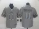 Men's New England Patriots #11 Julian Edelman 2019 Gray Gridiron Team Logo Limited Jersey