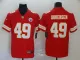Men's Kansas City Chiefs #49 Daniel Sorensen Red Vapor Untouchable Limited Jersey