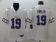 Men's Minnesota Vikings #19 Adam Thielen White 2019 Team Logo Limited Jersey