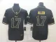 Men's Buffalo Bills #17 Josh Allen Black 2019 Golden Edition Limited Jersey