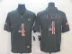 Men's Dallas Cowboys #4 Dak Prescott Grey 2019 Salute To Service USA Flag Fashion Limited Jersey