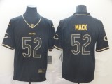 Men's Chicago Bears #52 Khalil Mack Black 2019 Golden Edition Limited Jersey