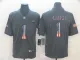 Men's Arizona Cardinals #1 Kyler Murray Grey 2019 Salute To Service USA Flag Fashion Limited Jersey