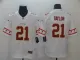 Men's Washington Redskins #21 Sean Taylor 2019 White Team Logo Limited Jersey