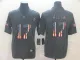 Men's Buffalo Bills #17 Josh Allen Grey 2019 Salute To Service USA Flag Fashion Limited Jersey