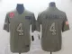 Men's Houston Texans #4 Deshaun Watson 2019 Olive/Camo Salute To Service Limited Jersey