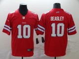Men's Nike Buffalo Bills #10 Beasley Red Vapor Untouchable Limited Jersey