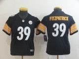 Youth Nike Steelers #39 Minkah Fitzpatrick Black Vapor Untouchable Limited Jersey