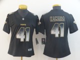 Women's New Orleans Saints #41 Alvin Kamara Black 2019 Smoke Fashion Limited Jersey