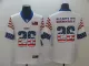 Men's New York Giants #26 Saquon Barkley White 2019 USA Flag Fashion Limited Jersey