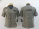 Women Nike Raiders #28 Josh Jacobs Olive 2019 Salute To Service Limited Jersey