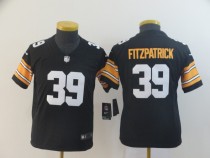 Youth Nike Steelers #39 Minkah Fitzpatrick 2019 Black Vapor Untouchable Limited Jersey