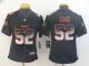Women's Chicago Bears #52 Khalil Mack 2019 Black Smoke Fashion Limited Jersey