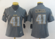 Women's New Orleans Saints #41 Alvin Kamara 2019 Gray Fashion Static Limited Jersey