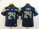 Youth  Nike Seattle Seahawks #24 Lynch Blue Vapor Untouchable Limited Jersey