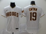 MLB San Diego Padres #19 Tony Gwynn White Flex Base Stitched Jersey