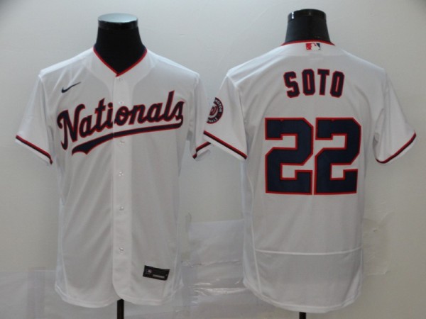 MLB Washington Nationals #22 Juan Soto Flex Base Stitched Jersey