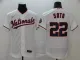 MLB Washington Nationals #22 Juan Soto Flex Base Stitched Jersey