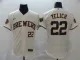 MLB Milwaukee Brewers #22 Christian Yelich 2020 Cream Flex Base Jersey