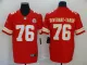 Men's Kansas City Chiefs #76 Laurent Duvernay-Tardif Red Vapor Untouchable Limited Jersey