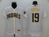 MLB San Diego Padres #19 Tony Gwynn 2020 White Golden Flex Base Stitched Jersey