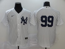 MLB New York Yankees #99 Aaron Judge White Game Nike Jersey