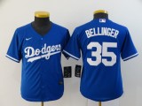 Youth MLB Los Angeles Dodgers #35 Cody Bellinger Blue Game Nike Jersey