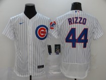 MLB Chicago Cubs #44 Rizzo White Flex Base Elite Jersey