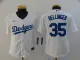 Youth MLB Los Angeles Dodgers #35 Cody Bellinger White Game Nike Jersey
