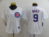Women MLB Chicago Cubs #44 Rizzo White Game Nike Jersey