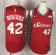 76ers #42 Al Horford Red Basketball Swingman Statement Edition Jersey