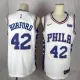 76ers #42 Al Horford White Basketball Swingman Statement Edition Jersey