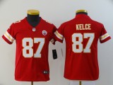 Youth NFL Kansas City Chiefs #87 Kelce Red Vapor Untouchable Limited Jersey