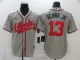 MLB Atlanta Braves #13 Ronald Acuña Jr Grey Game Nike Jersey