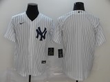 MLB New York Yankees White Game Nike Blank Jersey